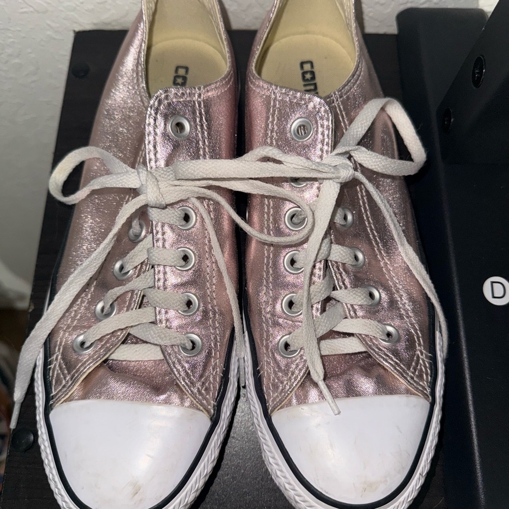 Converse Women's Shimmering Rose Sneakers